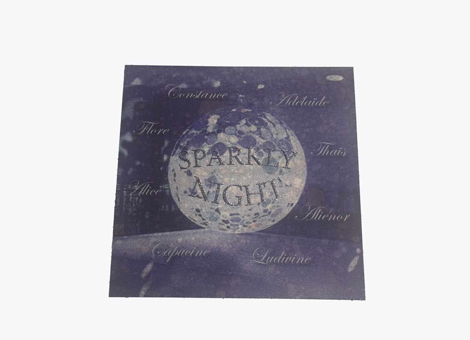 Carton invitation Sparkly Night DPS