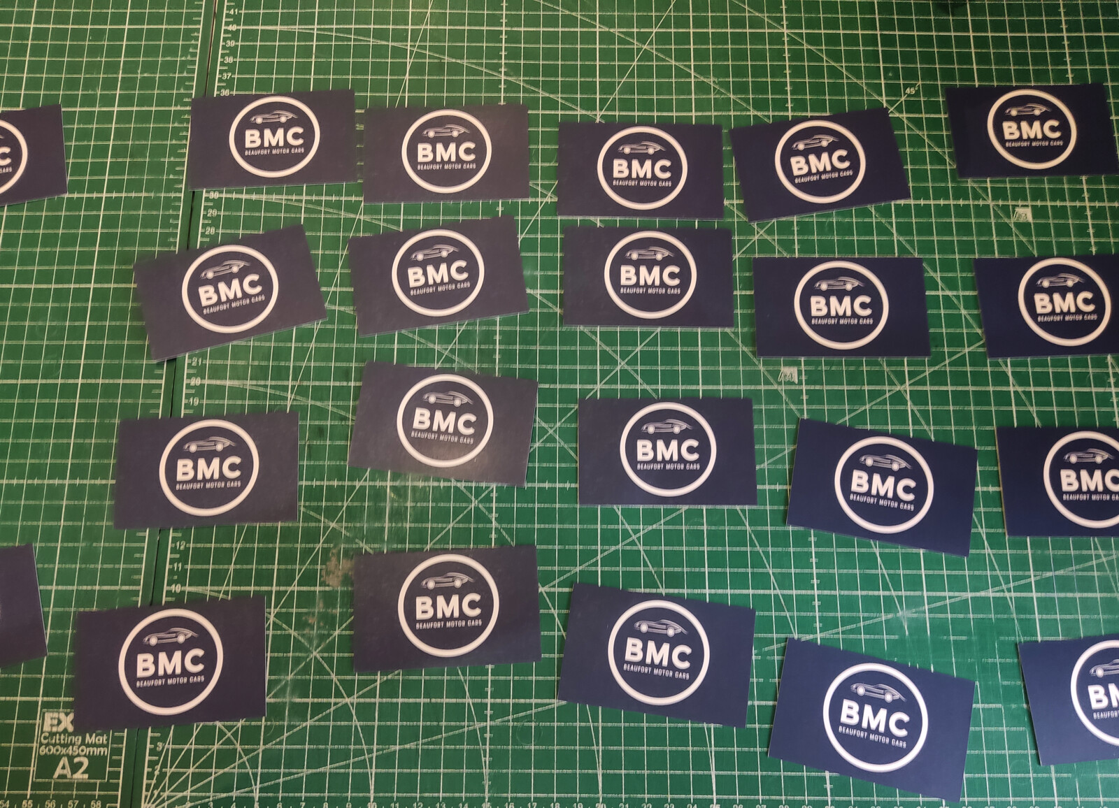 Découpe cartes de visite BMC DPS