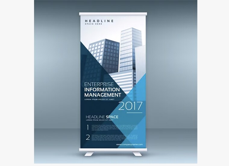 Roll-up publicitaire DPS